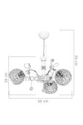 Modelight Samatya 3lü Avize thumbnail 3