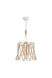 Modelight Savran Tekli Halat Sarkıt Beyaz Patineli thumbnail 3