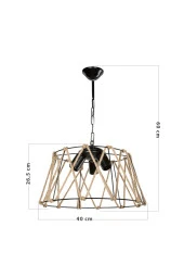 Modelight Selva 3'lü Halat Sarkıt thumbnail 4