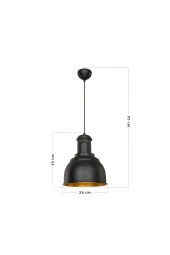 Modelight Santral Sarkıt - Siyah thumbnail 5