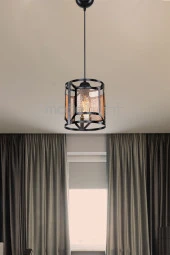 Modelight Seda Tekli Sarkıt Siyah thumbnail 1