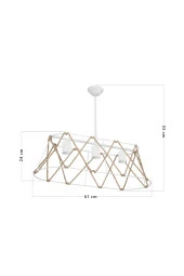 Modelight Selva 3lü Sıralı Sarkıt Beyaz-asz.1032 thumbnail 2