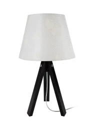 Modelight Siyah Ayak Krem Şapka Deko Abajur thumbnail 1