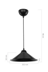 Modelight Siyah Maya Tekli Sarkıt thumbnail 4