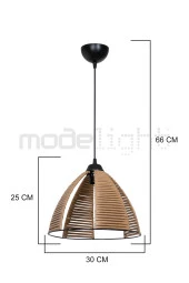 Modelight SİMA TEKLİ SARKIT SALON-OTURMA-ÇOCUK-YEMEK-YATAK ODASI--ANTRE-MUTFAK thumbnail 4