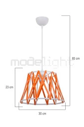 Modelight ŞEBNEM TEKLİ SARKIT TURUNCU SALON-OTURMA ODASI-ÇOCUK ODASI-YEMEK-YATAK ODASI--ANTRE-MUTFAK thumbnail 4