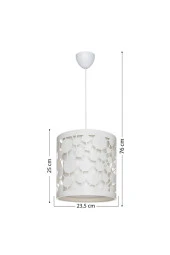 Modelight Sümer Tekli Sarkıt Beyaz thumbnail 2