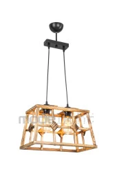 Modelight Soma 2li Ahşap Avize thumbnail 2