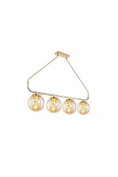 Modelight Terena 4’Lü Sıralı Avize Gold thumbnail 2