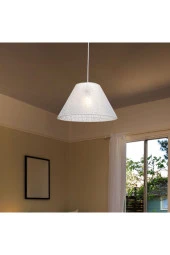 Modelight Tria Kumaş Sarkıt File Beyaz 35cm thumbnail 3