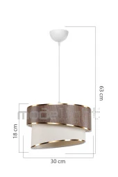 Modelight Turna Sarkıt Salon-oturma Odası-çocuk Odası-yatak Odası-yemek Odası-antre-mutfak Avizesi thumbnail 4