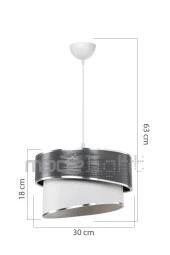 Modelight Turna Sarkıt Salon-oturma Odası-çocuk Odası-yatak Odası-yemek Odası-antre-mutfak Avizesi - 4