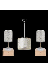 Modelight Yatak Odası Aydınlatma Seti-2 Krem - 1