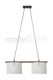 Modelight ZİGANA 2Lİ AVİZE CEVİZ-HASIR BEYAZ SALON-OTURMA-ÇOCUK-YEMEK-YATAK ODASI--ANTRE-MUTFAK - 3