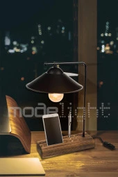 Modelight Varna Masa Lambası Siyah thumbnail 1