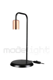 Modelight Tema Masa Lambası Siyah-bakır thumbnail 3