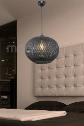Modelight Yumak Büyük Sarkıt Siyah 35lik Salon-oturma Odası-çocuk Odası-yatak Odası-yemek Odası-antre-mutfak - 1