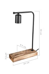 Modelight Vito Masa Lambası Siyah-siyah thumbnail 5