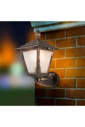 Modelight Dış Mekan Kare Fener Aplik Bakır - 3