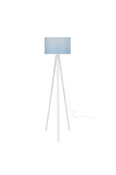 Modelight Deko Lambader Beyaz Ayak / Silindir Mavi Şapka thumbnail 4