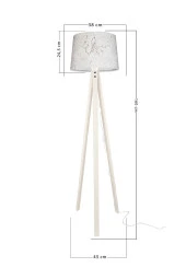 Modelight Deko Lambader Krem Ayak / Saroz Şapka thumbnail 4