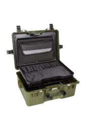 MANO Mtc 360Bt Yeşil - Bez Takım Dizmeli + Plastik Bölmeli Takım Çantası - Siyah thumbnail 1