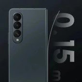 Galaxy Z Flip5 Premium Çerçeve filmi  Şeffaf Ultra koruyucu Nano Jelatin thumbnail 1