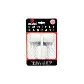 Beyaz Renk Lüks Emniyet Kancası - 1