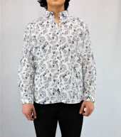 5205 Desenli Classic Gömlek - 2