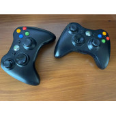 XBOX 360S SİYAH KONSOL VE YANINDA 2 ADET KOL HDMI KABLO JTAG LI İÇİNDE OYUN YÜKLÜ - 2