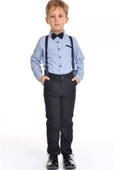 Papyonlu Gömlekli Erkek Çocuk Takım 4lü Set - 4