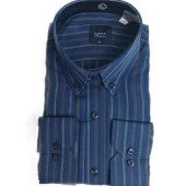 5304 Çizgili Classic Gömlek thumbnail 1