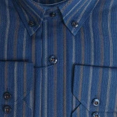 5304 Çizgili Classic Gömlek thumbnail 2