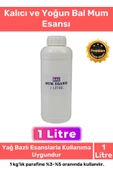 Özel Üretim Kalıcı Yoğun Kaliteli Yağ Bazlı Tüm Ürünlerle Kullanıma Uygun Bal Mum Esansı 1 LT - 1