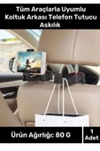 Özel Üretim Tüm Araçlarla Uyumlu Sağlam Otomobil Araba Oto Koltuk Arkası Telefon Tutucu Askılık - 1