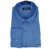 5102 Desenli Klasik Gömlek - 1