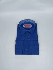 2481 Desenli Slim Fit Gömlek - 1