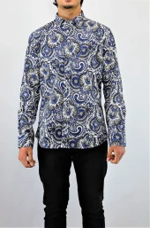 2480 Desenli Slim Fit Gömlek - 3