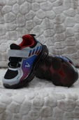 Vicco 346.P24Y.152 Oslo Siyah Saks Mavi Air Taban Sneakers Erkek Çocuk Ayakkabı - 4