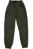 Erkek Çocuk Paça Ve Beli Lastikli Kanvas Pantolon BGL-ST03618 - 3