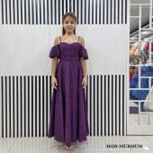 Kız Çocuk Boydan Sim Detaylı Abiye - 1