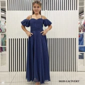 Kız Çocuk Boydan Sim Detaylı Abiye - 1