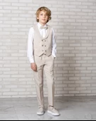 Erkek Çocuk Yelekli Takım Elbise - 2