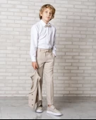 Erkek Çocuk Yelekli Takım Elbise - 1