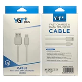 YGT Plus™ 2.4A Micro Usb Şarj ve Data Kablosu 1 Metre - 2