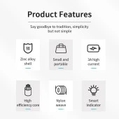 Joyroom S-M411 Sharp Serisi Mikro USB Şarj ve Data Kablosu 1.2 M Kırmızı thumbnail 4