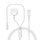 JOYROOM İPHONE  WATCH 2 İN 1 ŞARJ KABLOSU thumbnail 1