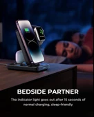 Joyroom 4 in 1 Katlanabilir Şarj İstasyonu Lightning - 4