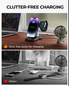 Joyroom 4 in 1 Katlanabilir Şarj İstasyonu Lightning - 5