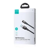 Joyroom Usb-Lighting Metal Hızlı Şarj Ve Data Kablo 3 Amper 1.2 Metre - 4